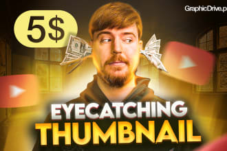 design catchy youtube thumbnails l miniaturas