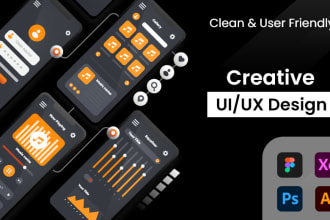 do mobile app ui ux design, game ui ux design