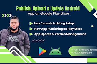 publish upload update the android app on the google play store