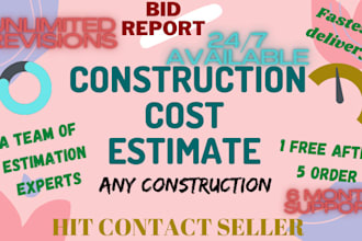 do material takeoff as a quantity surveyor
