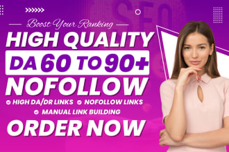 do 300 nofollow seo backlinks on high domain authority sites