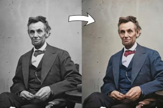 convert your black and white photos to stunning color images