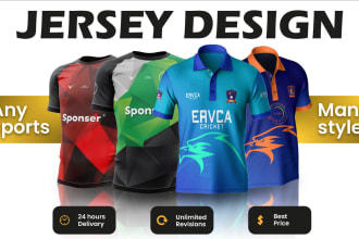 design sublimation e sports and sports jersey design
