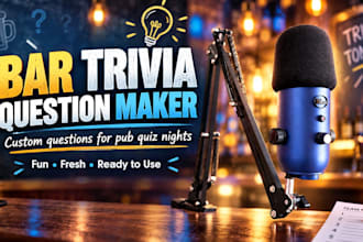 design 5 rounds of trivia for you