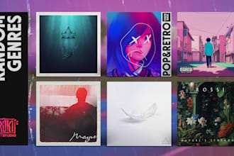 design album cover art for all genres