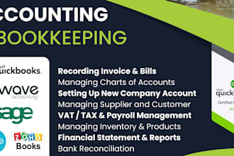 do bookkeeping for amazon and shopify businesses
