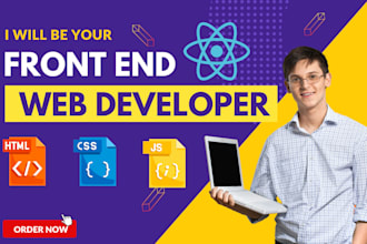 be your front end web developer