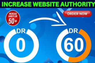 increase domain rating ahrefs dr and ahrefs ur with quality backlinks