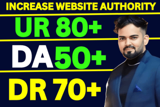 increase domain rating ahrefs DR domain authority moz da and tf