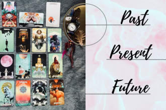 do an in depth past, present, future tarot reading