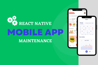 help you with react js, node js, react native app, web app maintenance