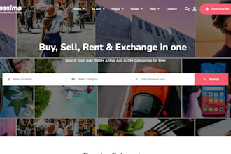 create classified ads and business directory website using wordpress
