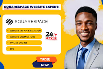 edit squarespace website design square online store SEO optimization redesign