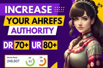 increase domain rating ahrefs DR and ahrefs ur rating  seo authority backlinks