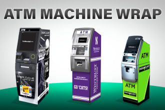 do high quality atm wrap and  atm wrap branding solutions