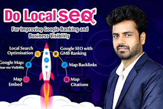 do local SEO to boost gmb ranking on google maps