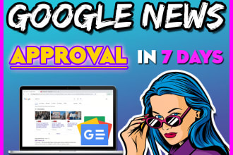 do google news approval on your website or domains in 7 days