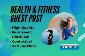 do health and fitness guest post contextual backlinks