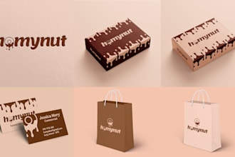 design logo with brand identity