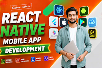 build your ios and android app as a react native developer