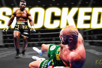 design youtube thumbnail for ufc or mma channel in 2 hours
