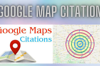 do 500 google maps citations and nap citations for local SEO