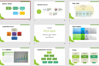a custom investor pitch deck