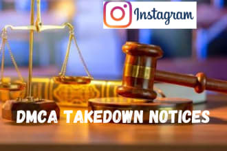 report takedown,pirated,illegall,leaked,defaming content of instagram under dmca