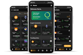 develop high quality flutter mobile apps for android and IOS with beautiful UI