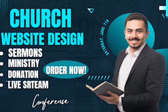 build church website,ministry website,donation website,livestream