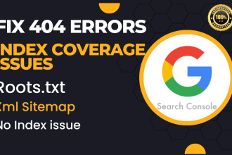 fix index coverage errors in google search console in 48 hours