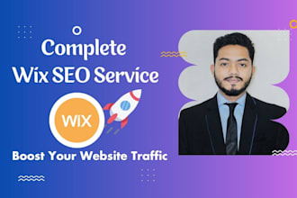 provide complete wix SEO service for google ranking