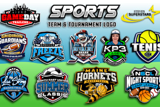 design football baseball basketball hockey sports team logo