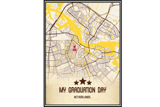 create map for your best memories marriage and graduation