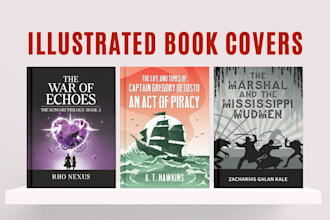 create a professional book cover for kindle or paperback