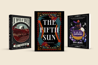 design a beautiful book cover, kindle or ebook cover