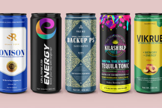 do beer,juice,energy drink,beverage,drinks,can  label or logo