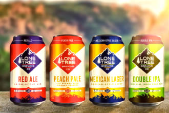 design your beer label, bottle label, energy drink, can label for your company