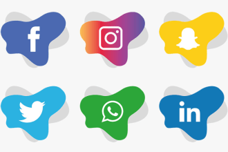 add and setup social media buttons to your website
