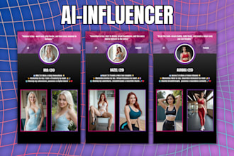 create realistic ai generated influencer model for instagram