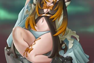 draw swf, nsfw anime art