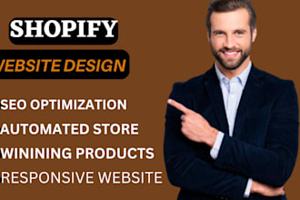 setup shopify store or shopify website design, redesign your shopify store