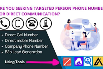 find b2b leads with direct contacts and mobile phone number