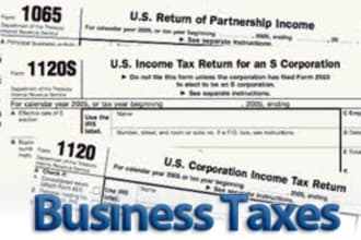 prepare your business tax returns