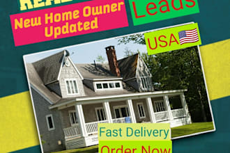 provide fresh and updated USA new homeowners list