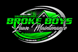 create  landscape, lawn care, agriculture and farm logo