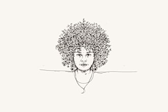 create a unique fantasy portrait illustration