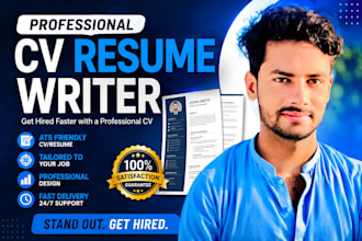 edit, and design a modern and professional resume and CV