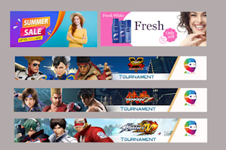 design website banner and ad banners