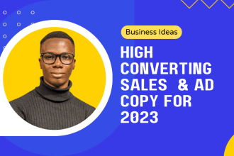 write compelling sales copy, ad copy and website copywriting
